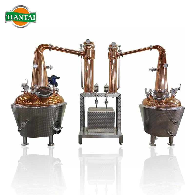 double pot still, distiller equipment